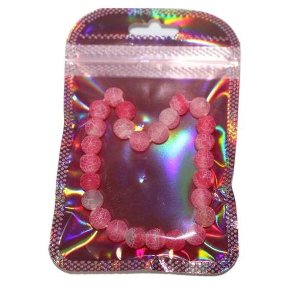 Weathered Pink Natural Stone Bracelet - Picture 13 of 13